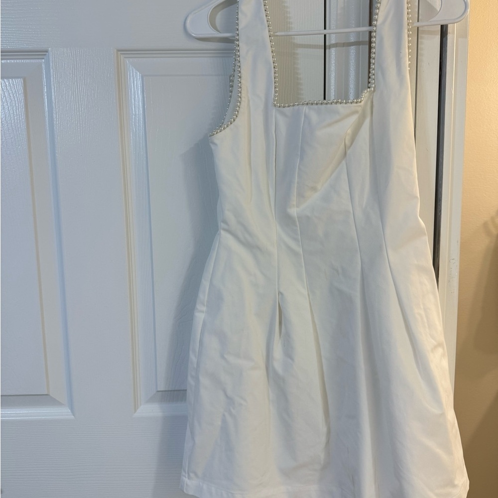 Lulu's White Mini Dress